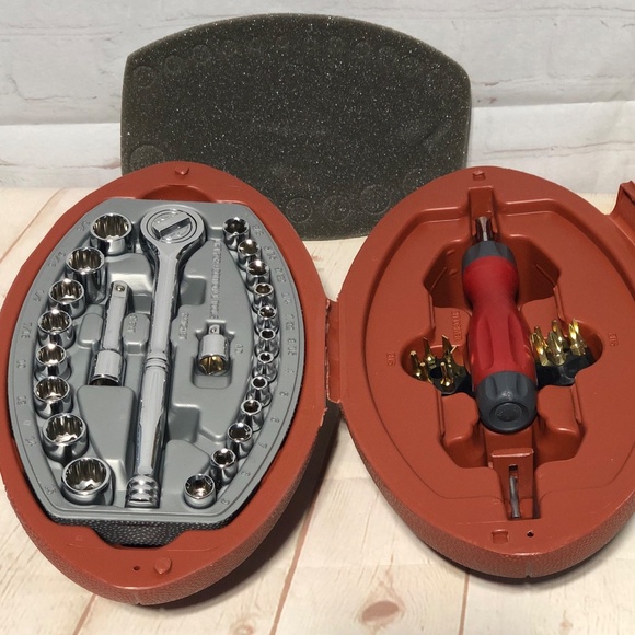 Raiders Nfl Team Football Tool Set 40 Piece Vintage Rare - Picture 14 of 15